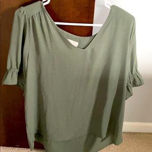 Short sleeve blouse